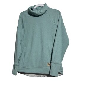 Outdoor Research Trail Mix Cowl Pullover – Sage Green – Size Medium